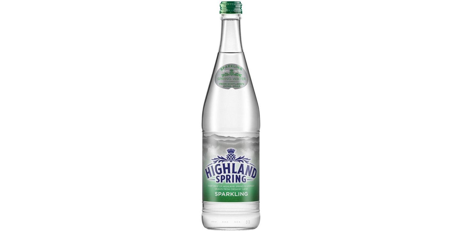 Highland Spring recalls bottles of sparkling water due to risk of
