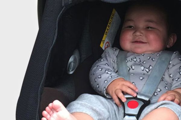 Baby and child car seat accessories Crunch Baby Infant Anti Roll Pillow
