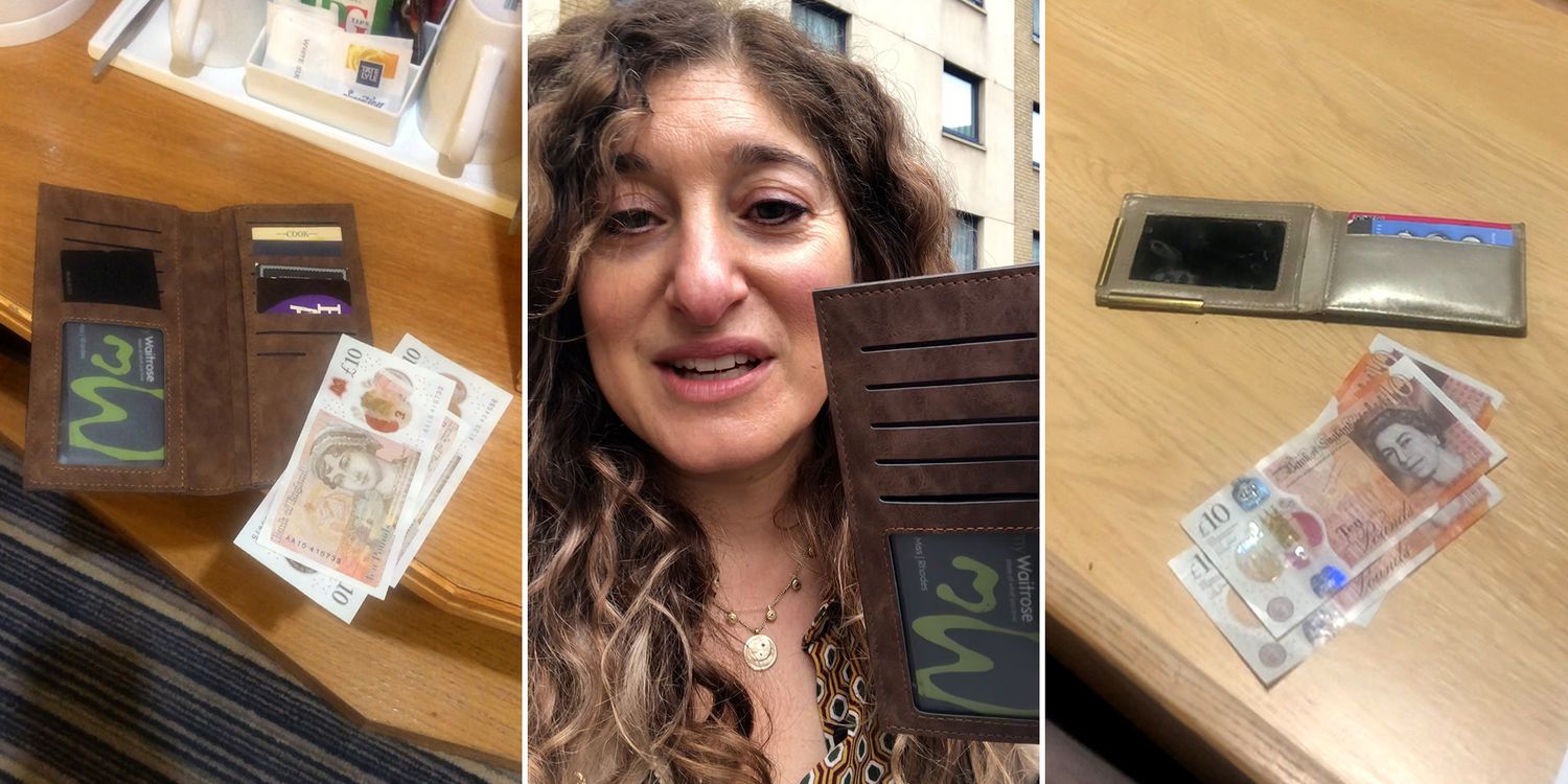 We deliberately left phones and wallets behind in UK hotel rooms