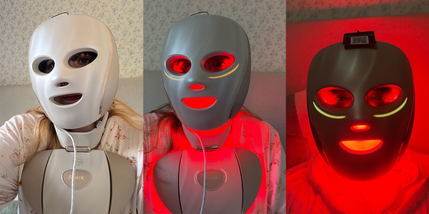 I used the new Shark Clinic Face + Body LED mask, here's what I thought