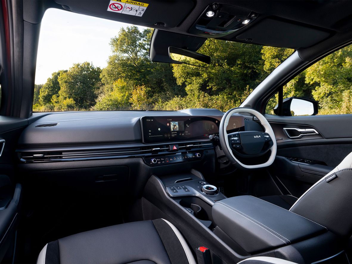 Kia Sportage facelift interior
