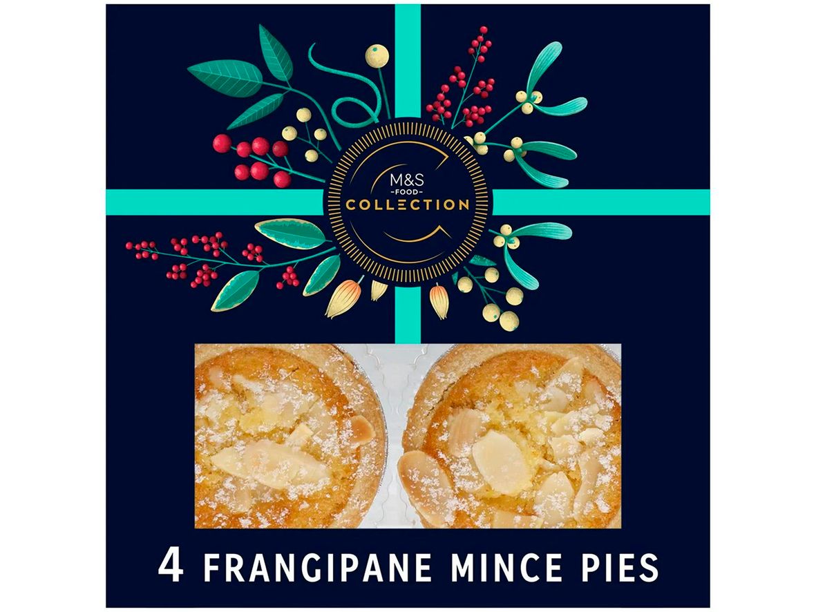 M&S 4 Frangipane Mince Pies