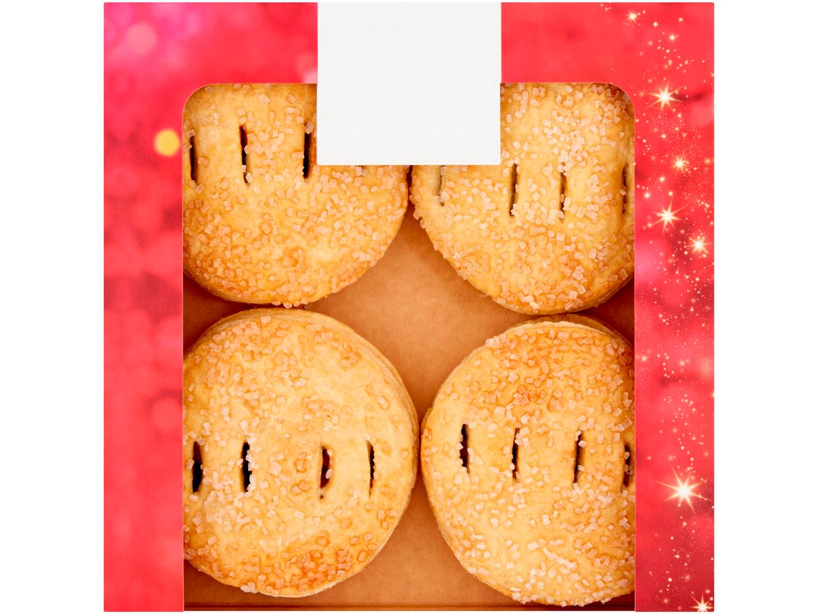 Tesco 4 Puff Pastry Mince Pies