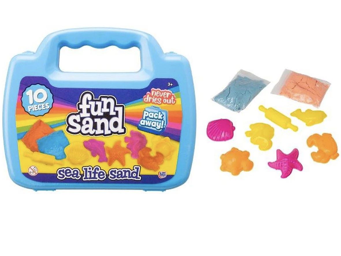 Sea life fun sand bought from B&Q marketplace
