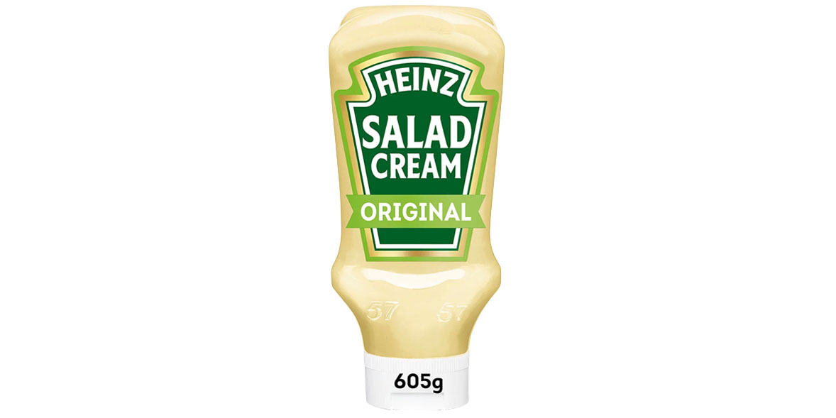 Heinze Salad Cream bottle 