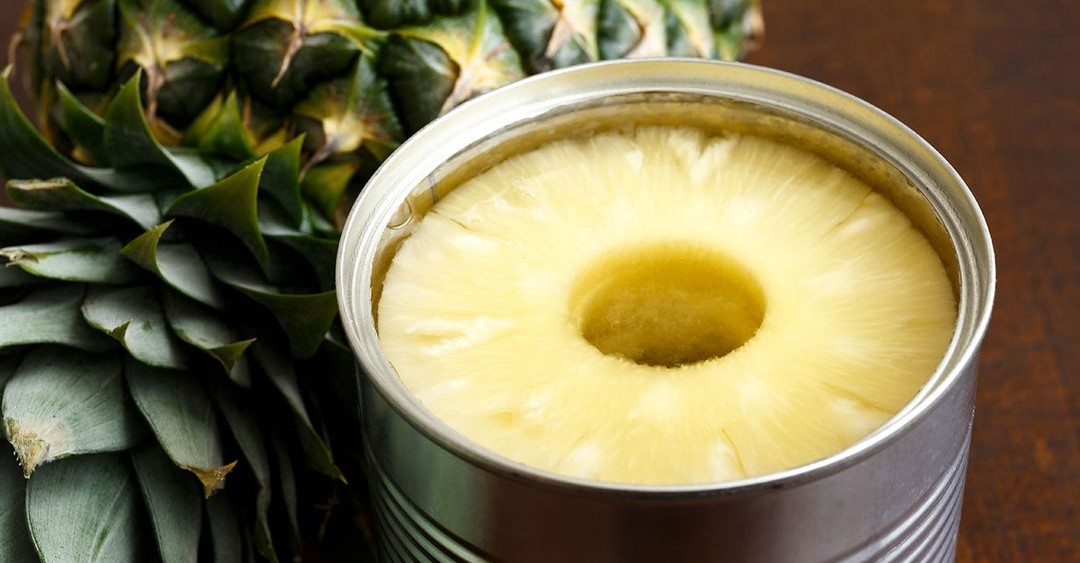 Tinned pineapple
