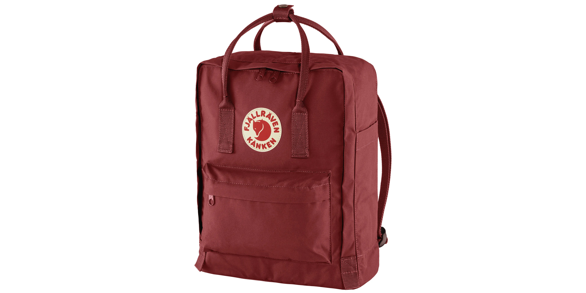 Fjallraven Kanken Classic backpack in red