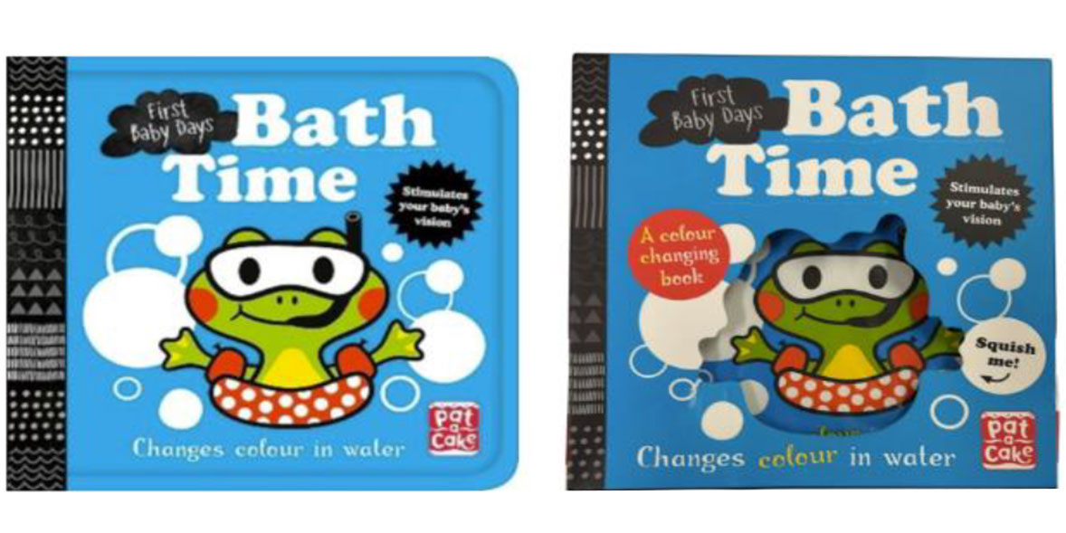 Recalled bath book