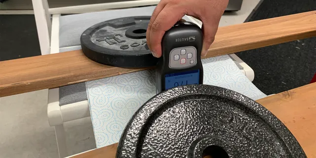 Testing toilet roll