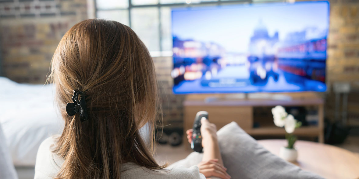 Watching TV