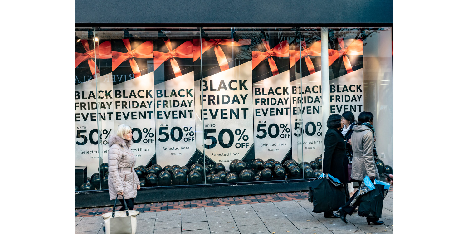 Black Friday homepage