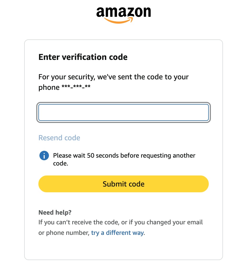 After entering your number, the fraudster will click ‘forgot password’ which will trigger an OTP sent to your phone via text