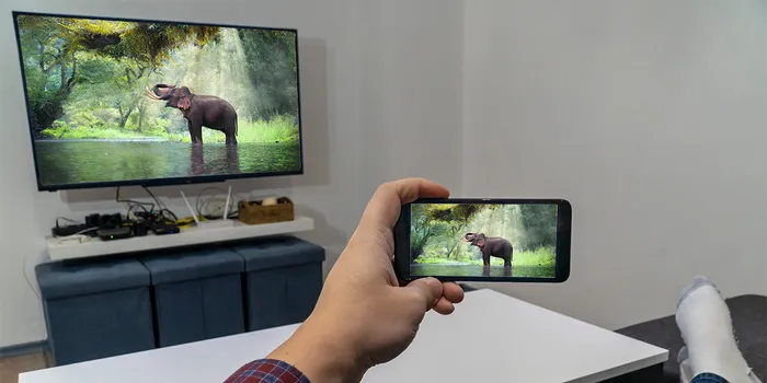 Casting content from phone to TV