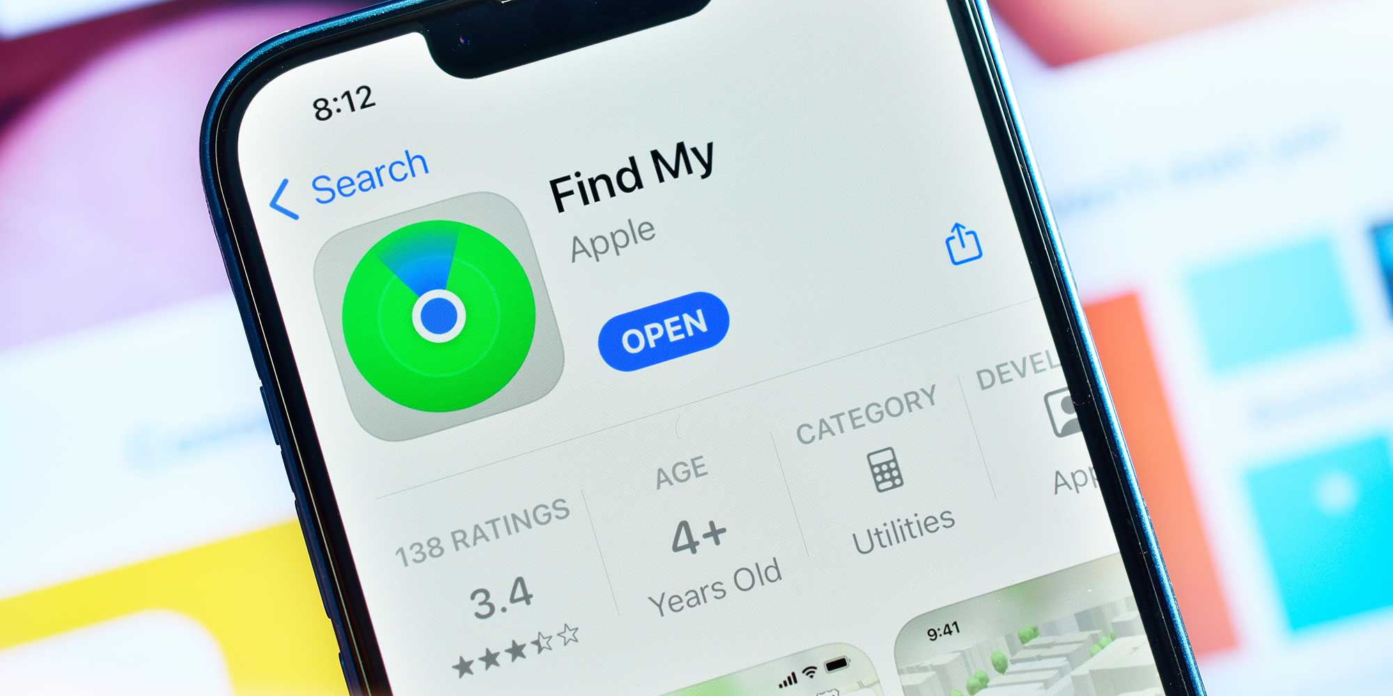 Apple Find My app