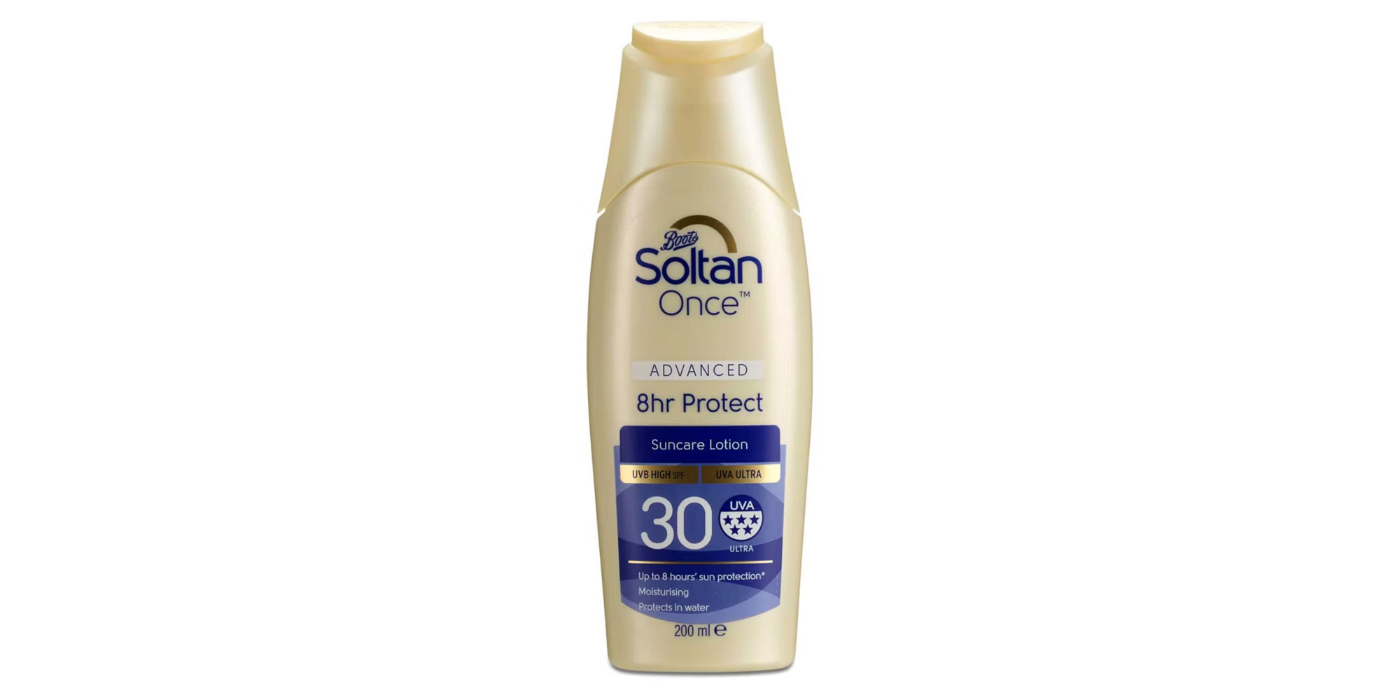 Boots Soltan Once Advanced 8hr Protect SPF30 sun cream