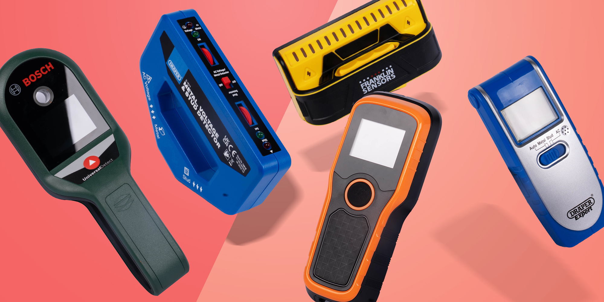 Selection of stud finders