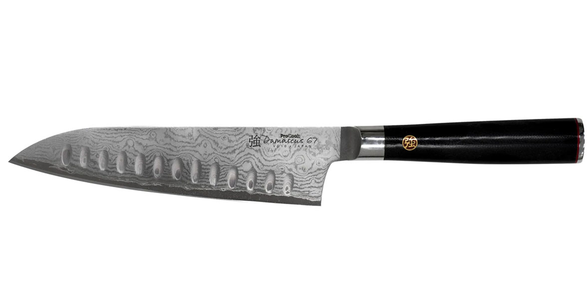 ProCook Damascus 67 Santoku Knife
