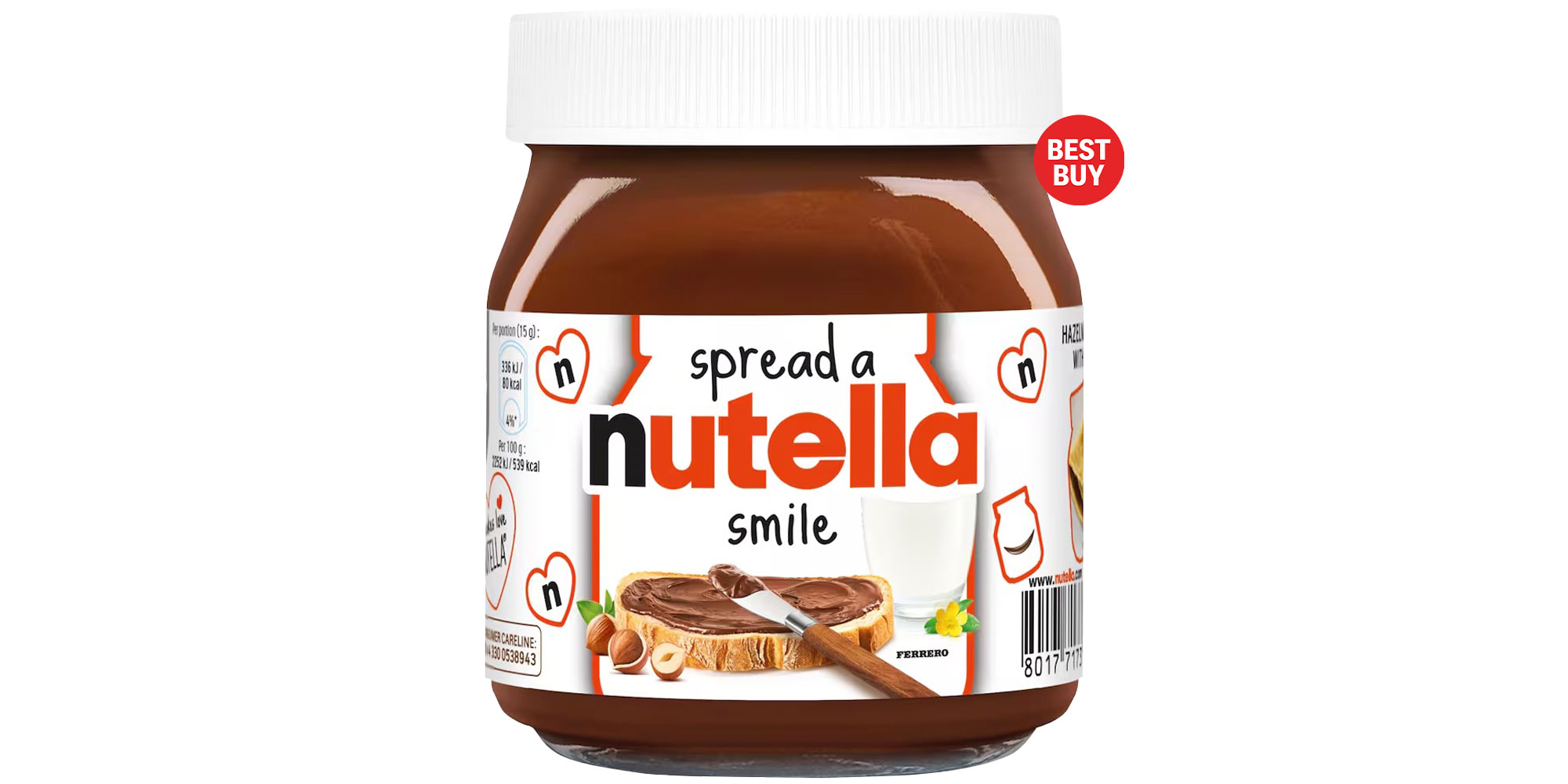 Nutella with Best Buy logo