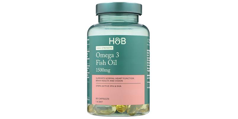 Holland & Barrett High Strength omega 3 fish oil 1500mg