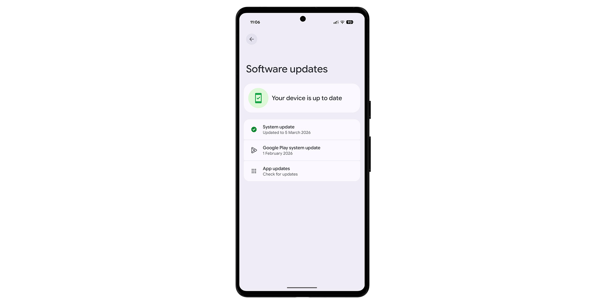 Android software updates