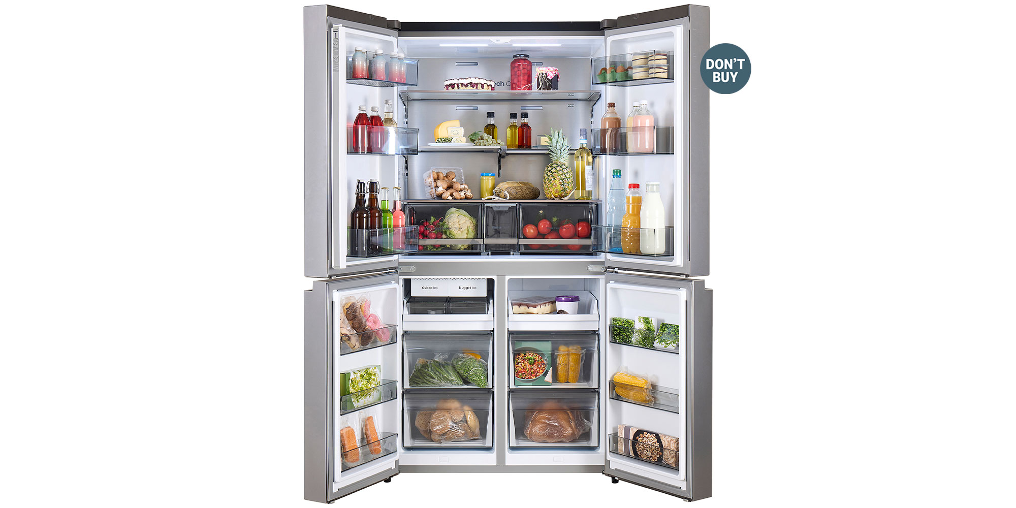 Don't buy: Hisense RQ5P640SYSD fridge freezer