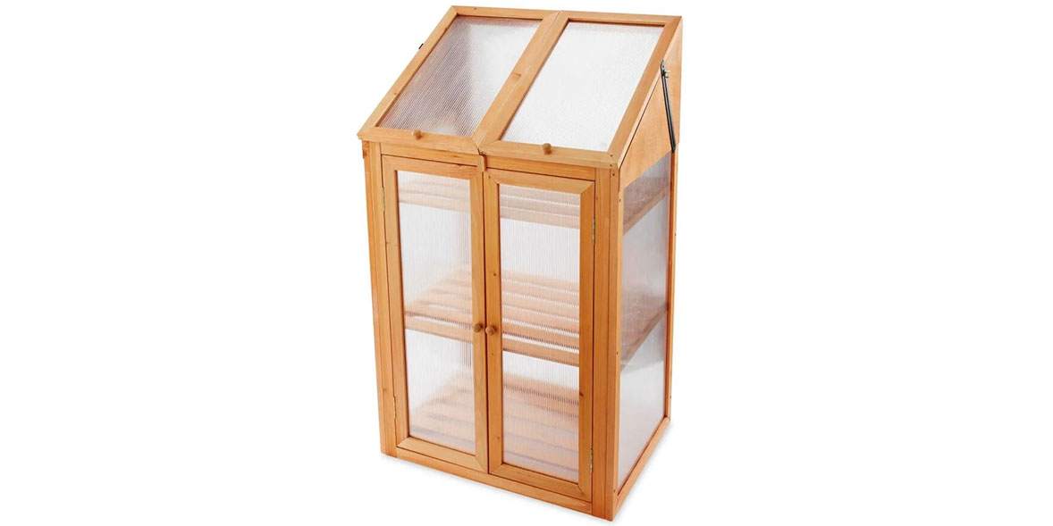 Samuel Alexander Wooden Mini Greenhouse