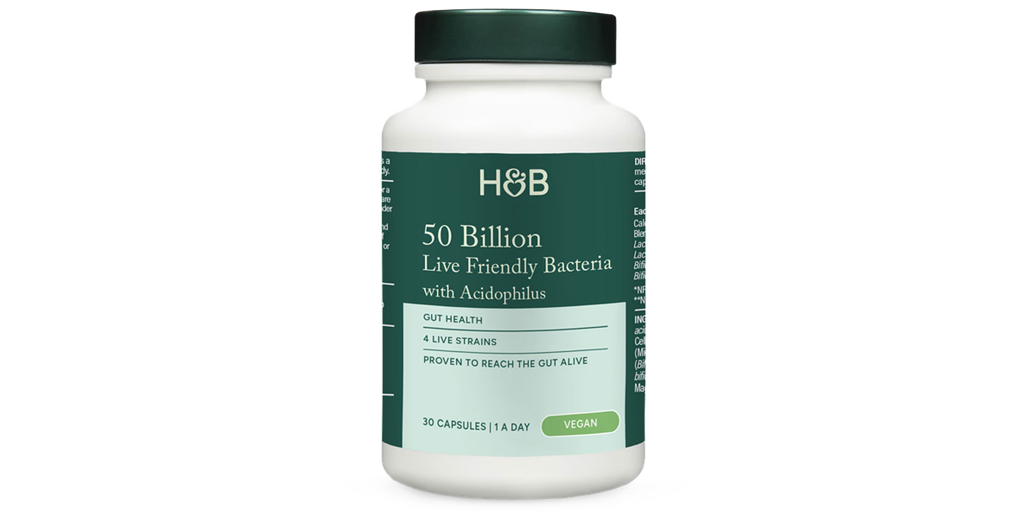 Holland & Barrett 50 billion live friendly bacteria