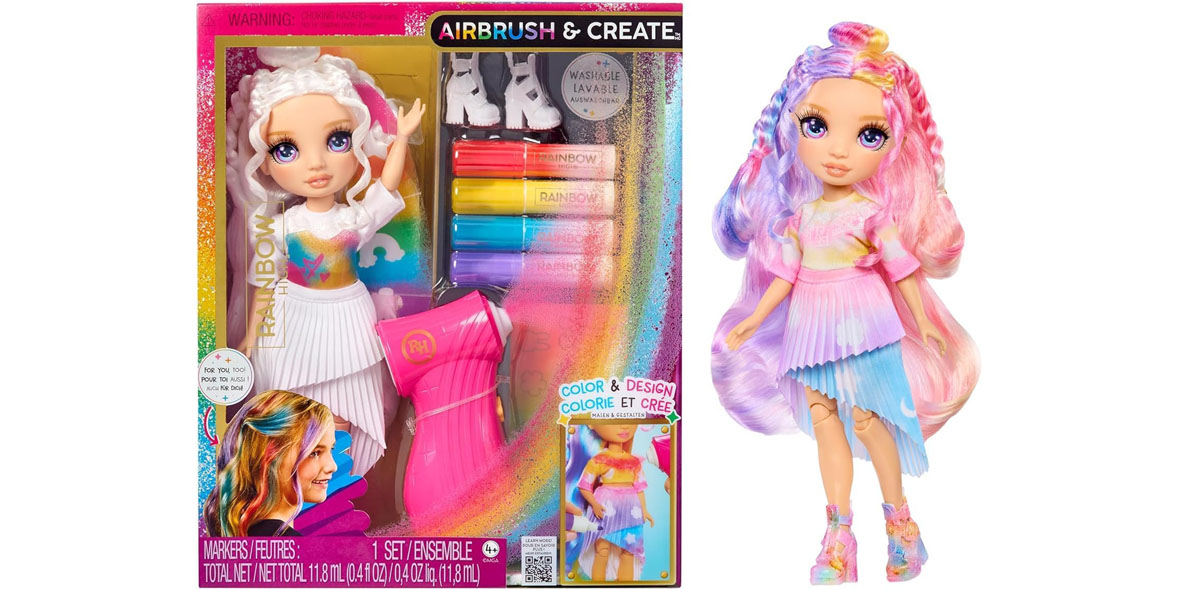 Rainbow High Air Brush & Create
