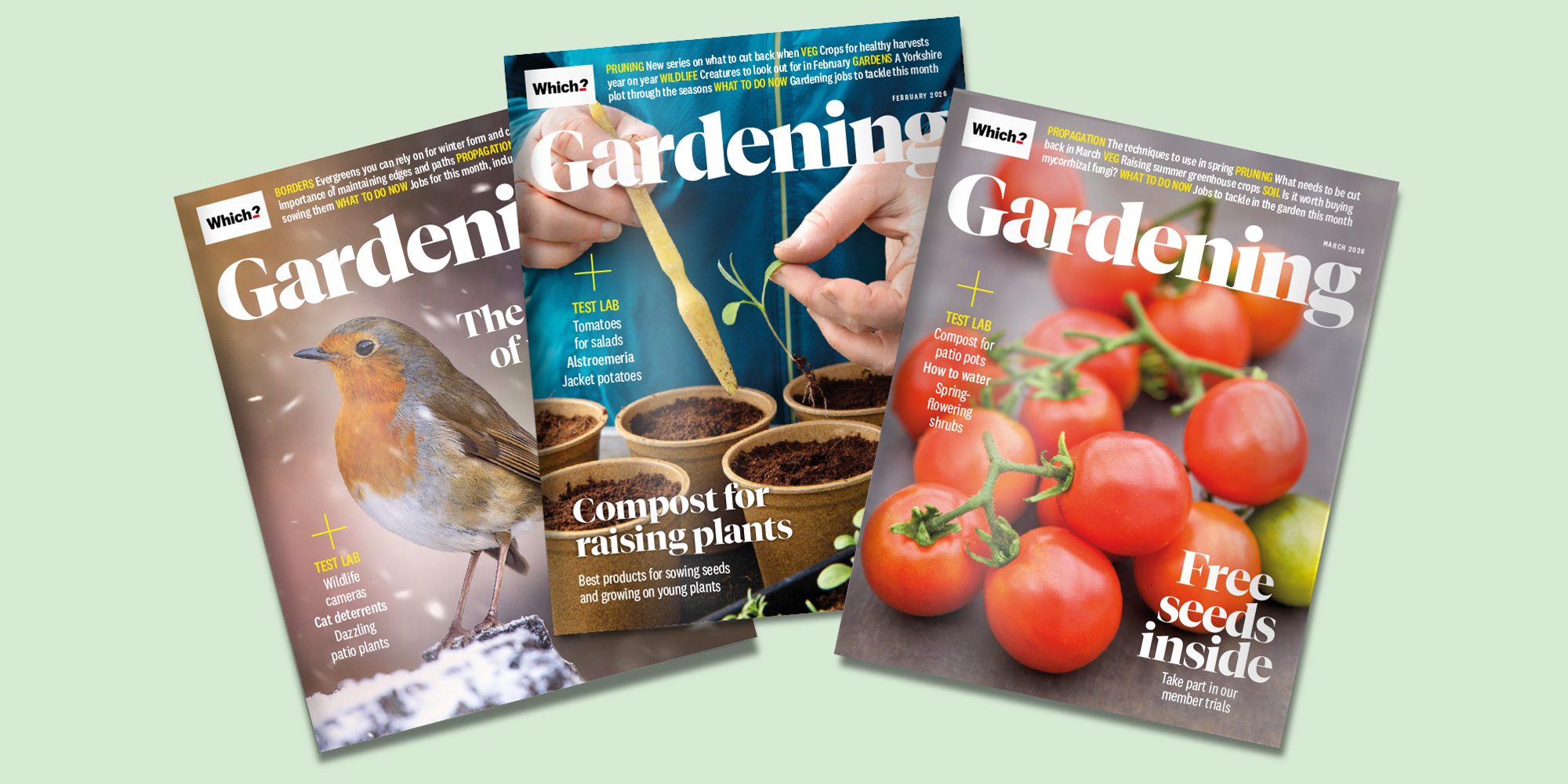 Which? Gardening covers