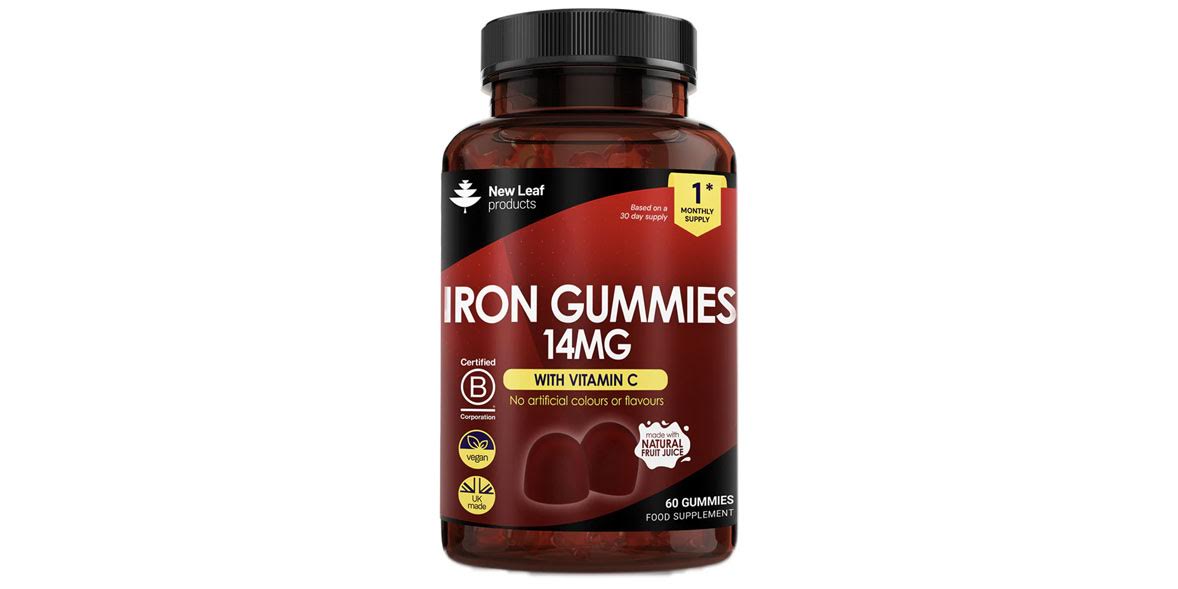 New Leaf iron gummies