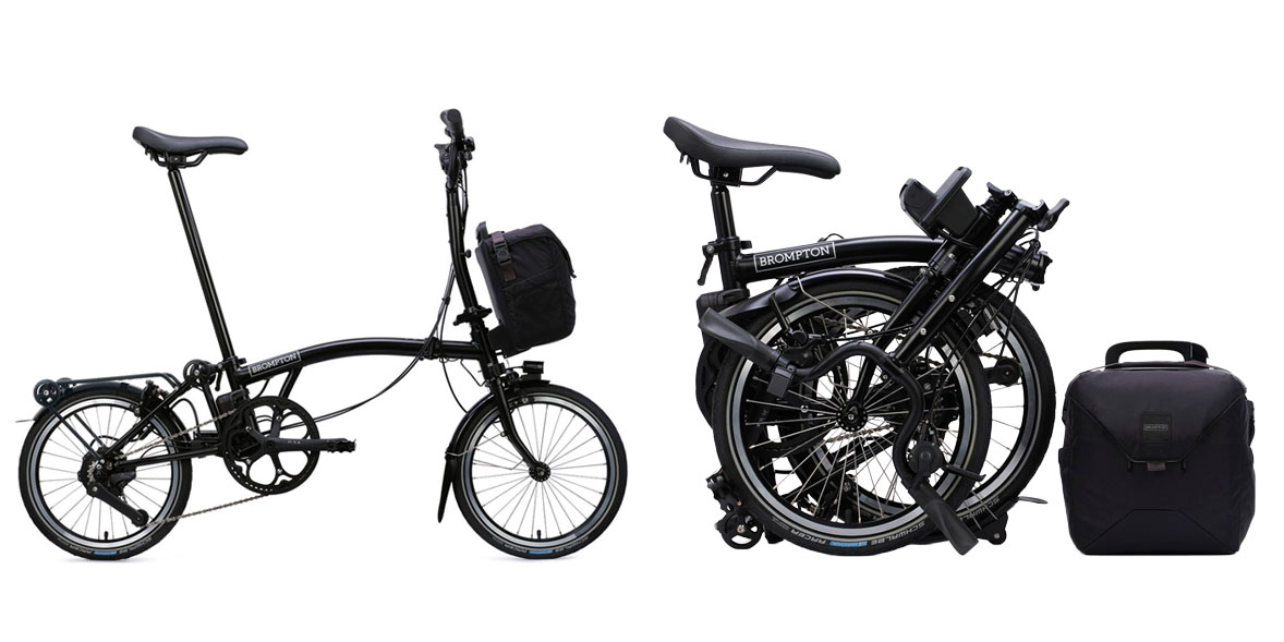 Black Brompton Electric C Line