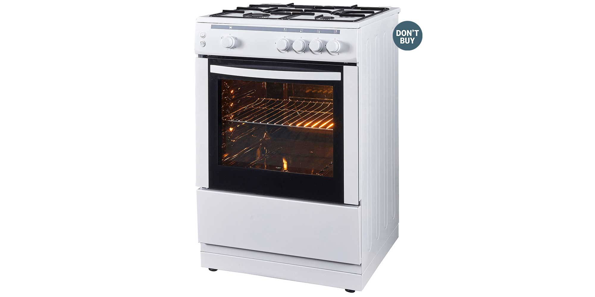 Currys Essentials CFSG60W18 freestanding cooker 