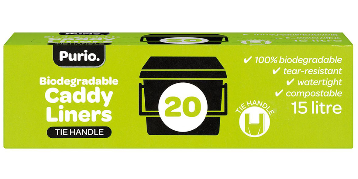 Lidl Purio Biodegradable Caddy Liners