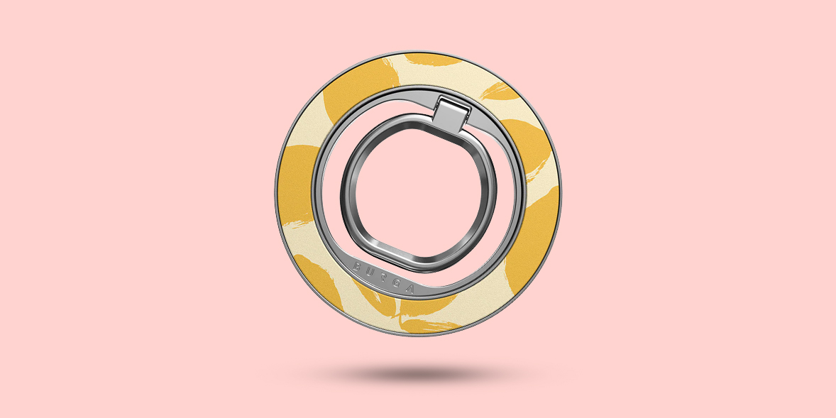 Burga adhesive ring holder