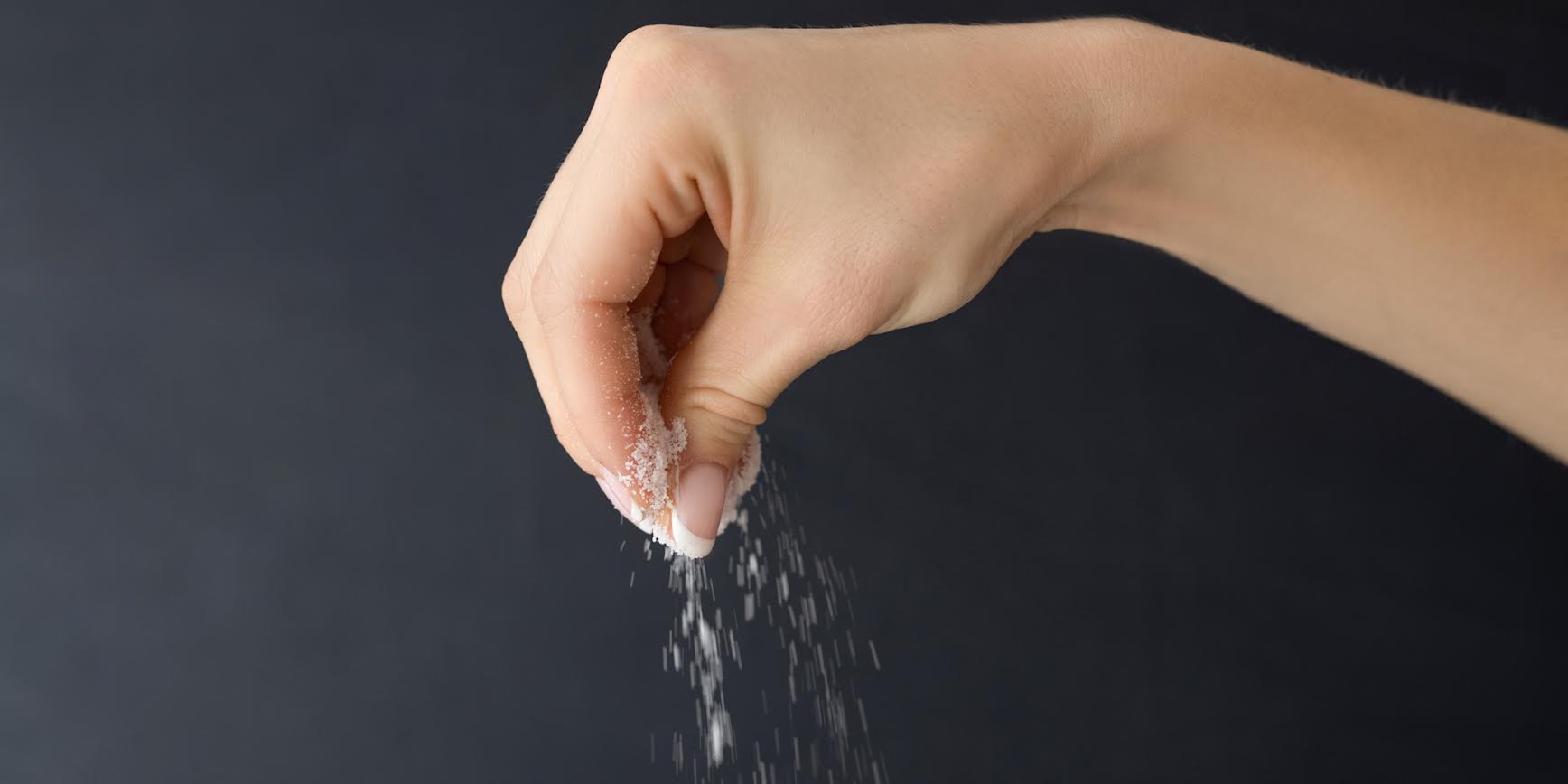 A sprinkle of powder