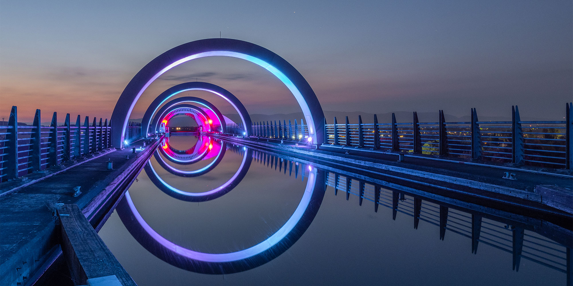 Falkirk Wheel to Kelpies