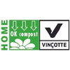 Home compostable logo