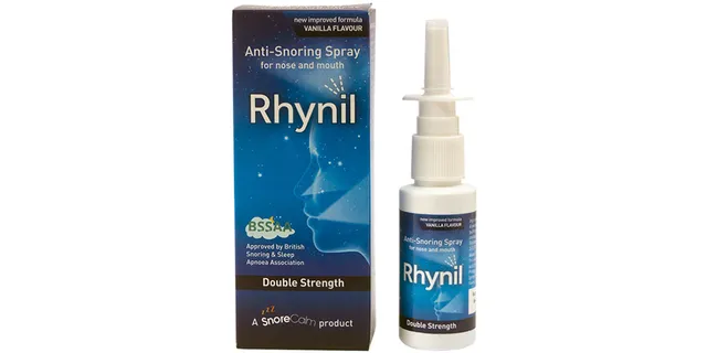 Rhynil Anti-Snoring Double Strength Spray for Nose & Mouth (4 weeks' use)