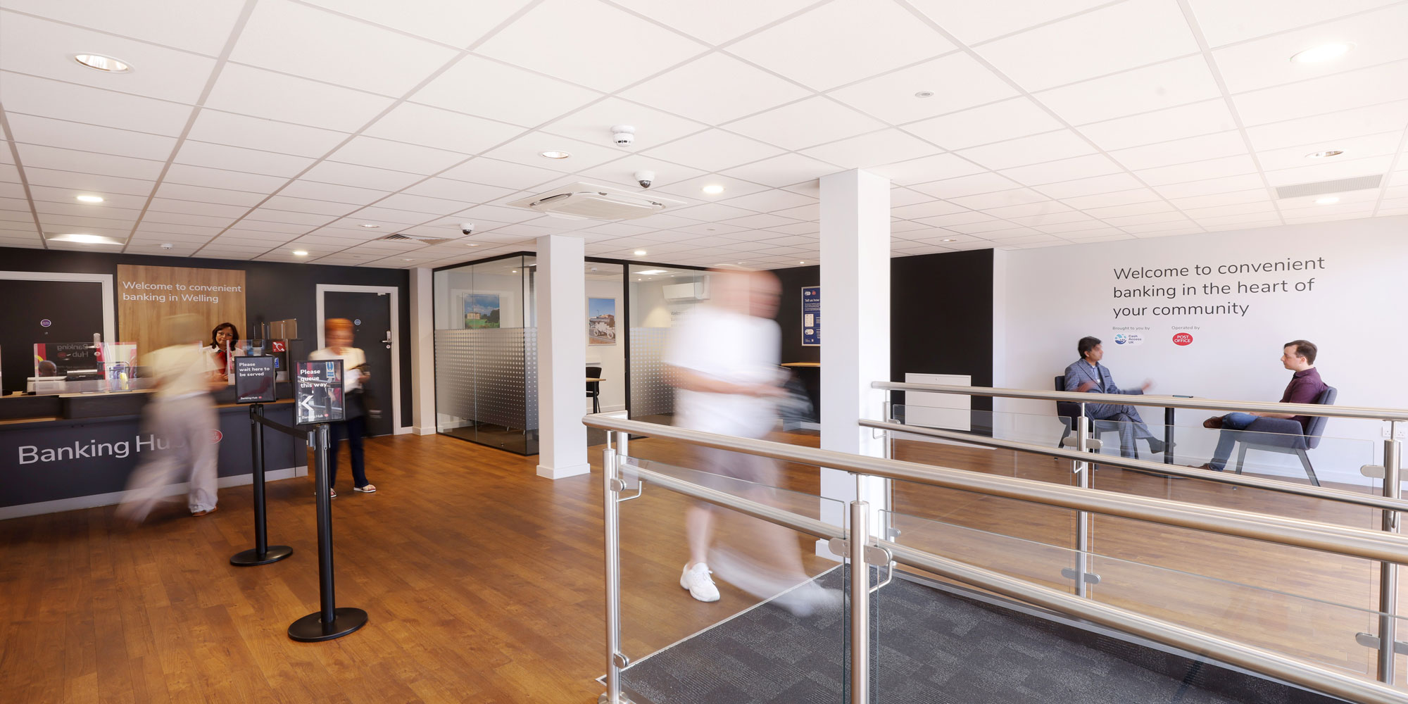 Like every hub, it’s equipped with hearing loops and, like many, is wheelchair accessible