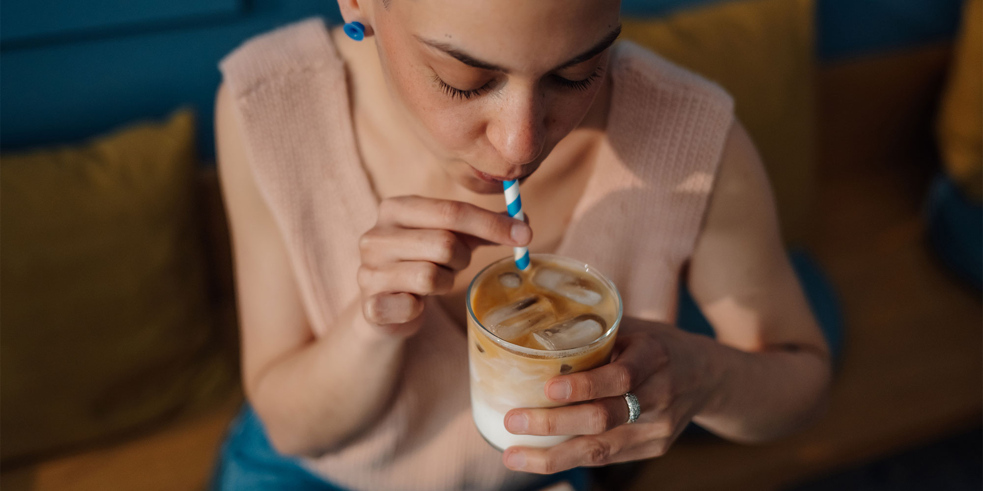 Iced coffee