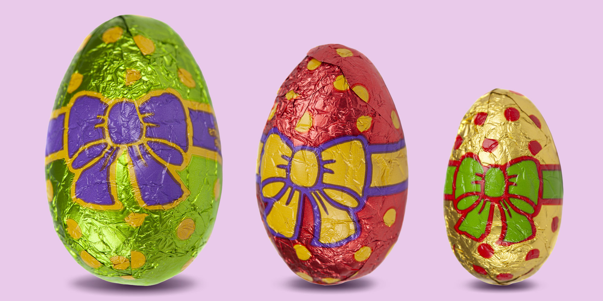 Shrinking Easter eggs