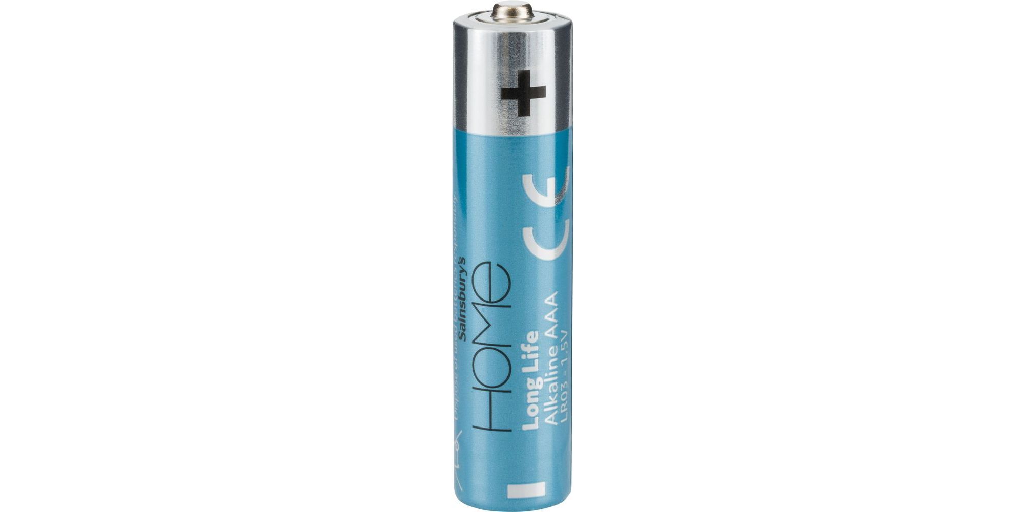 Sainsbury's Home Long Life Alkaline AAA battery