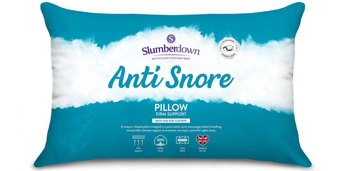 Slumberdown anti snore pillow