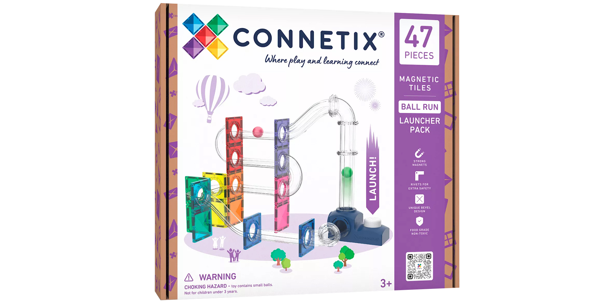 Connetix Ball Run Launcher Pack Set