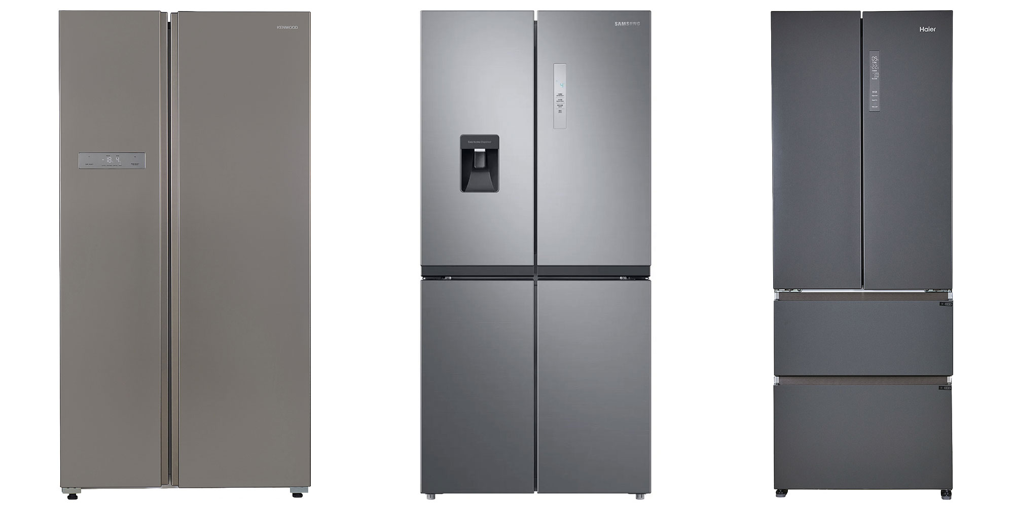 American fridge freezer door configurations