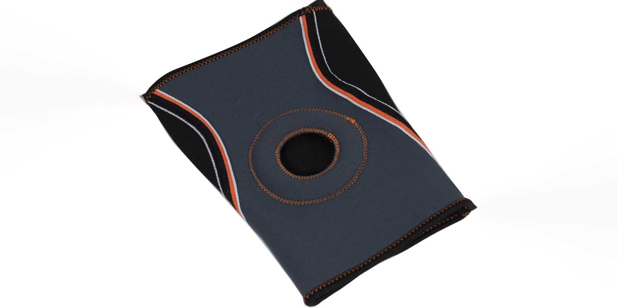 Grey and black Aidapt Knee support sleeve