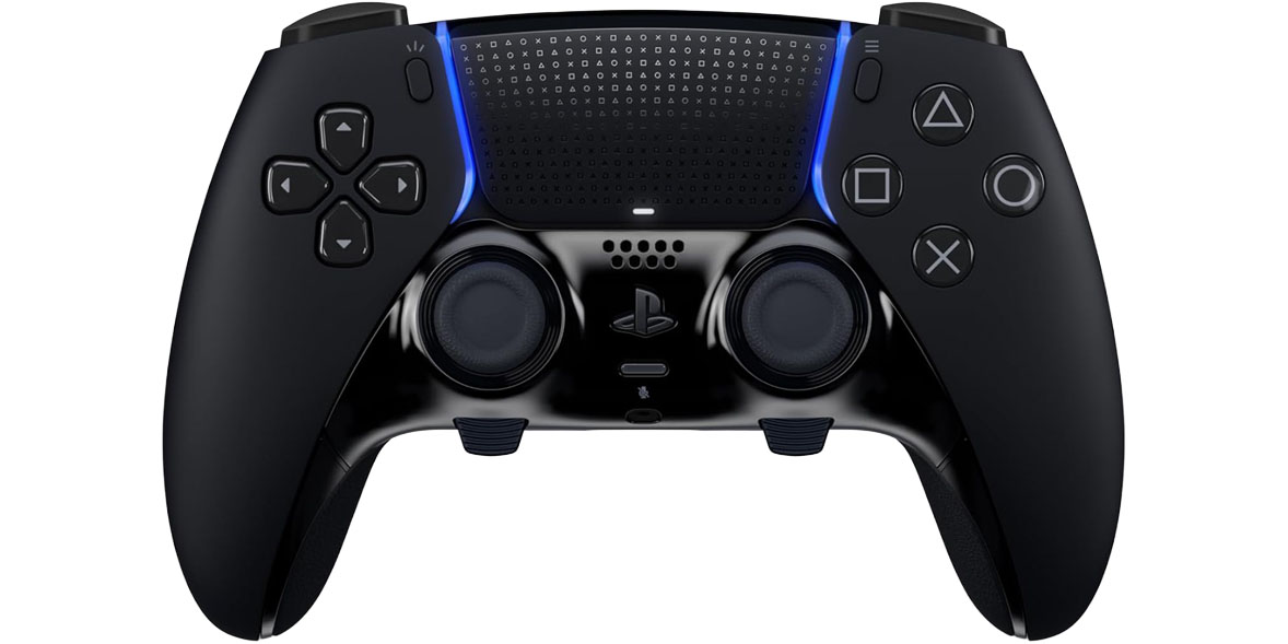 Black DualSense Edge controller