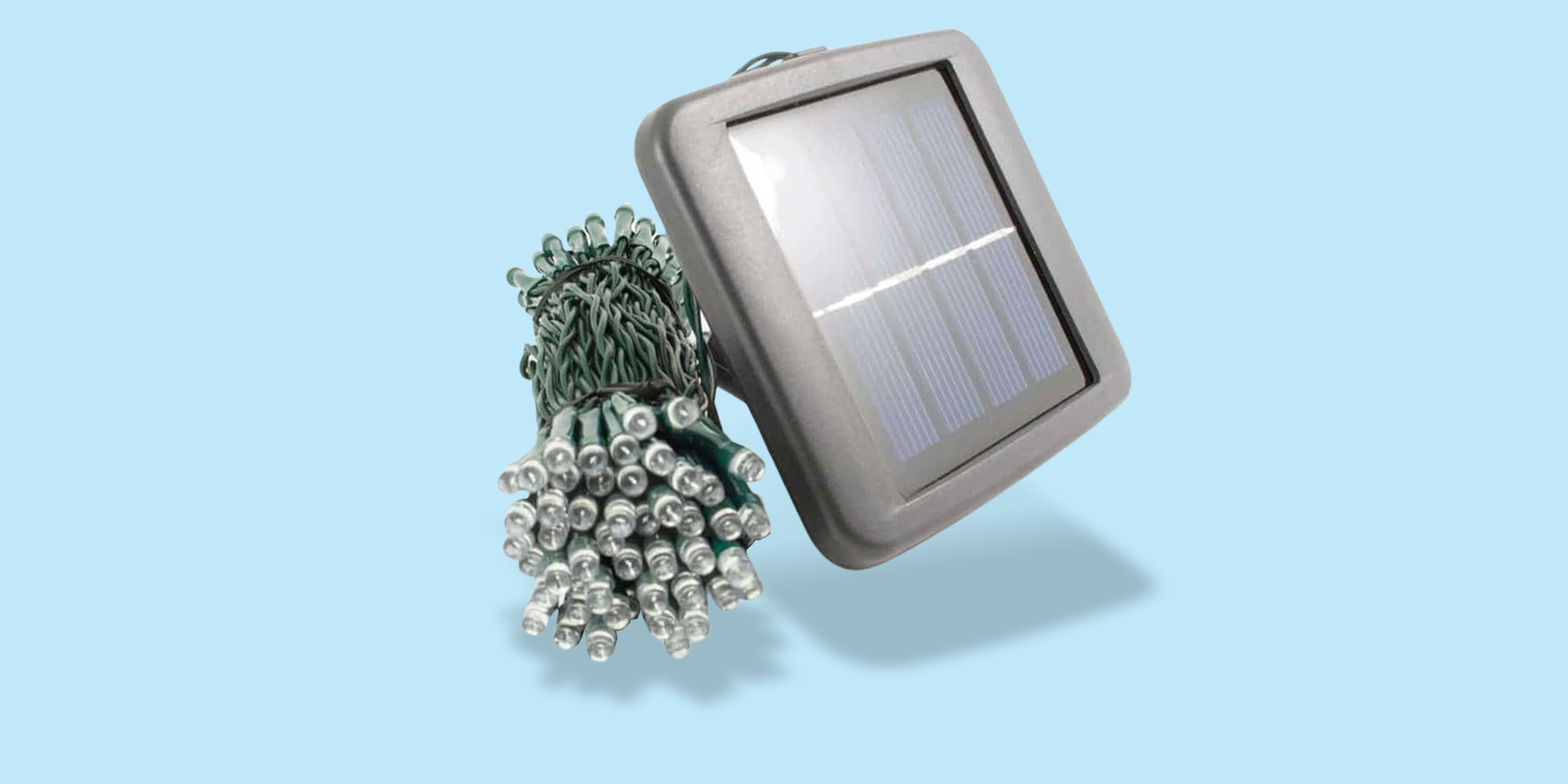 Elan Solar Fairy Lights - Warm White 200 LEDs