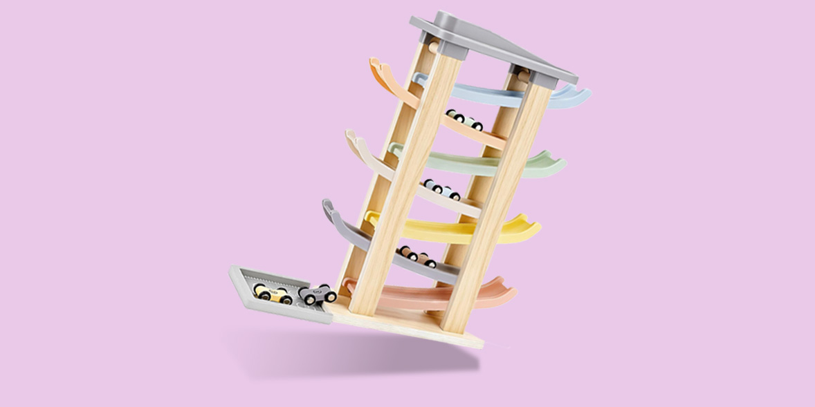 Joyreal Wooden Car Ramp