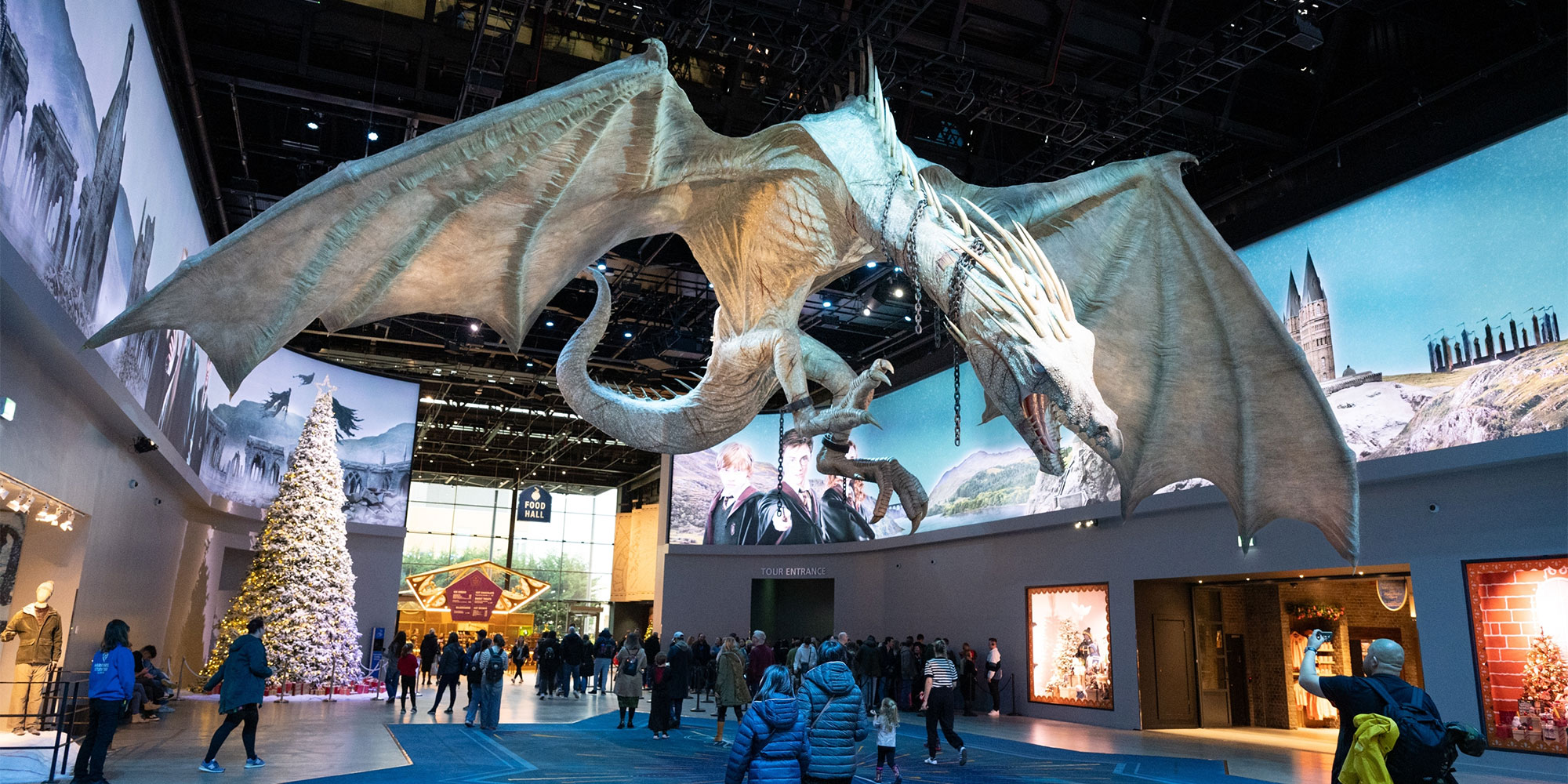 Dragon at Warner Bros Harry Potter tour